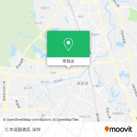 汇华花园酒店地图