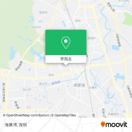 海豚湾地图