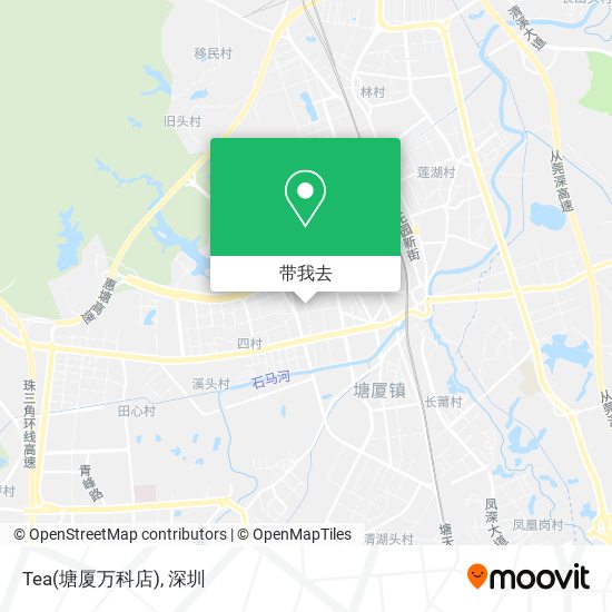 Tea(塘厦万科店)地图