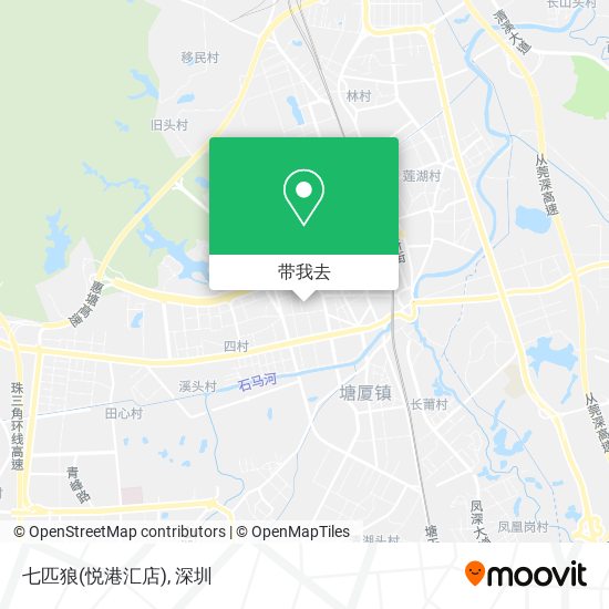 七匹狼(悦港汇店)地图