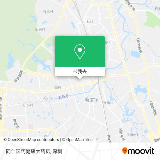 同仁国药健康大药房地图