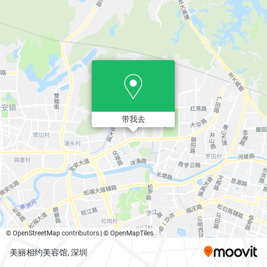 美丽相约美容馆地图