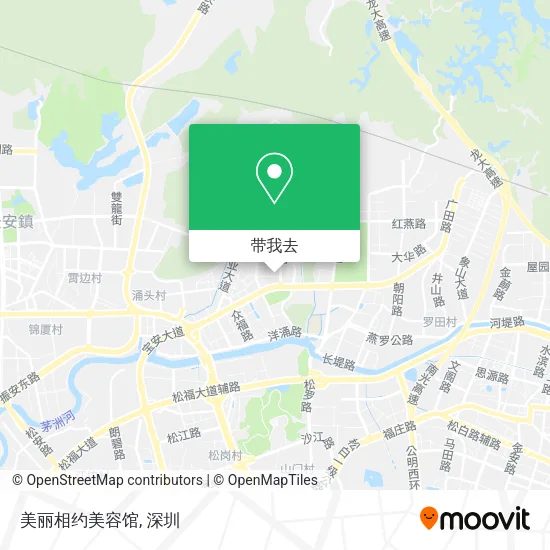 美丽相约美容馆地图