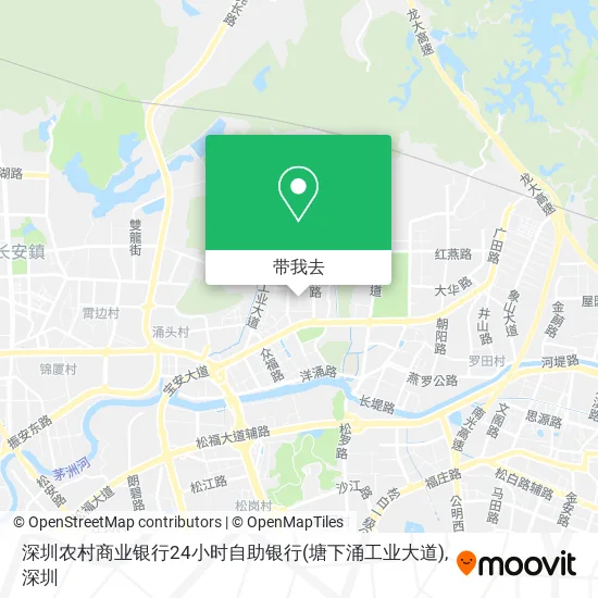 深圳农村商业银行24小时自助银行(塘下涌工业大道)地图