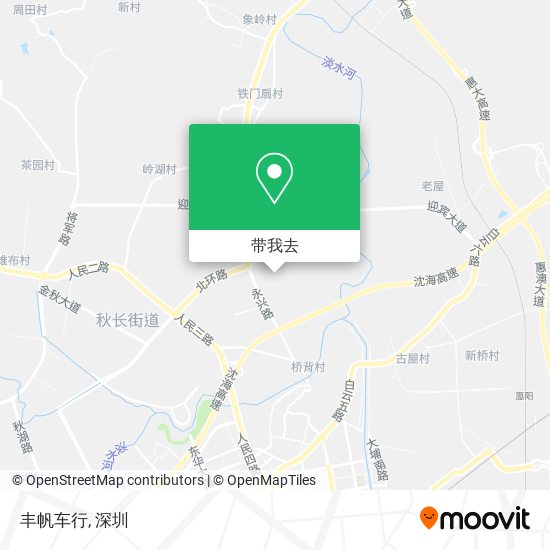 丰帆车行地图