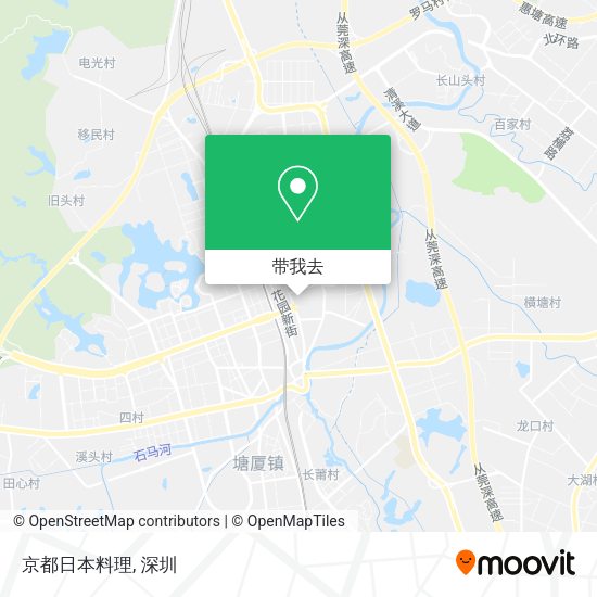 京都日本料理地图