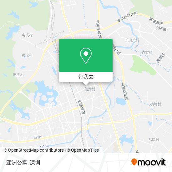 亚洲公寓地图