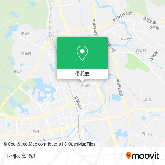 亚洲公寓地图