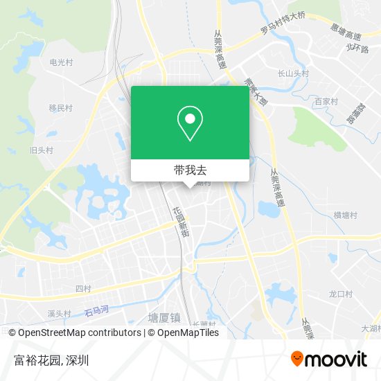 富裕花园地图