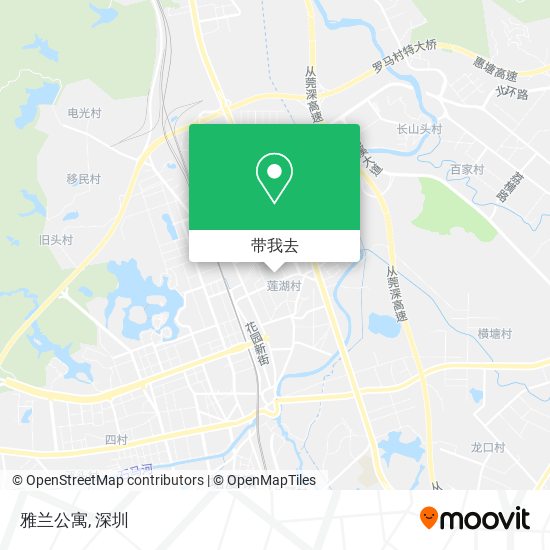 雅兰公寓地图