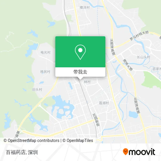 百福药店地图