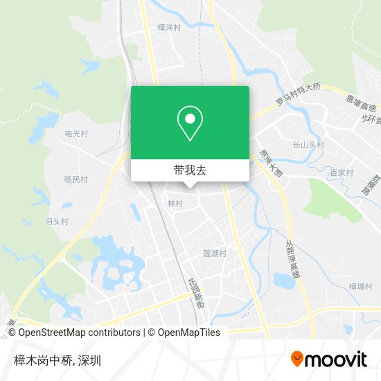 樟木岗中桥地图