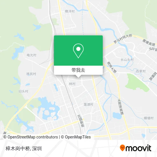 樟木岗中桥地图