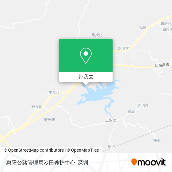 惠阳公路管理局沙田养护中心地图