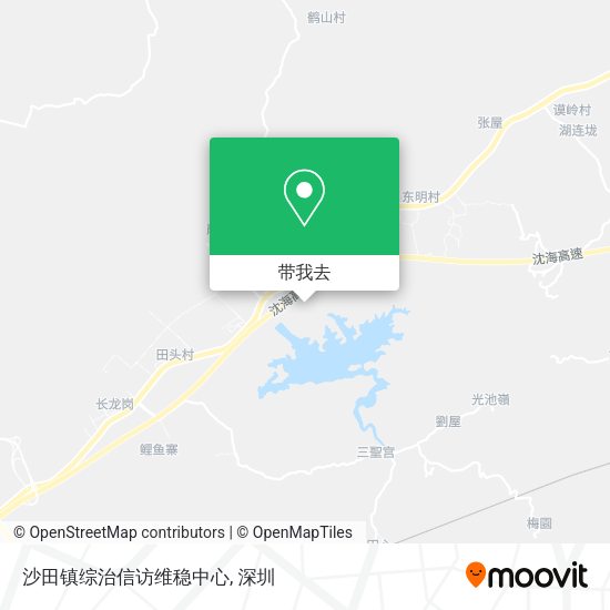沙田镇综治信访维稳中心地图