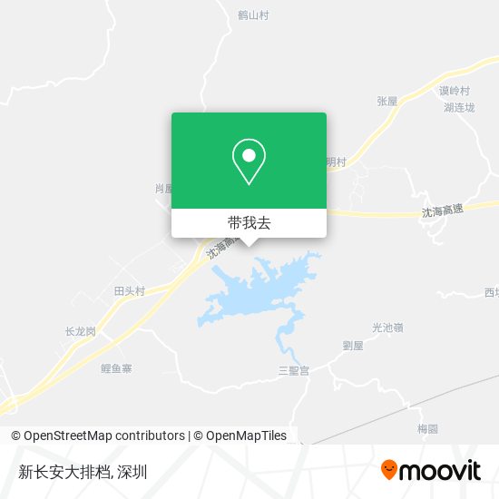新长安大排档地图
