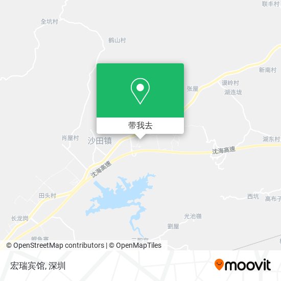 宏瑞宾馆地图