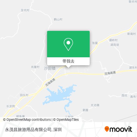 永茂昌旅游用品有限公司地图