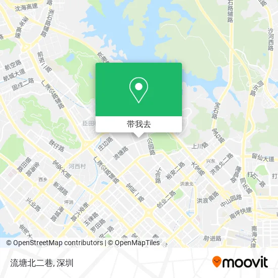 流塘北二巷地图