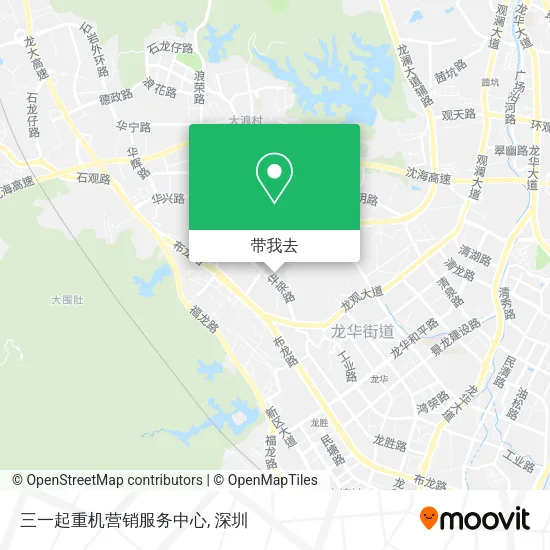 三一起重机营销服务中心地图