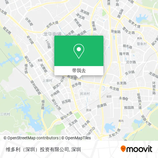 维多利（深圳）投资有限公司地图