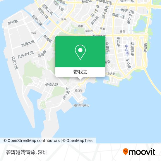 碧涛港湾青旅地图