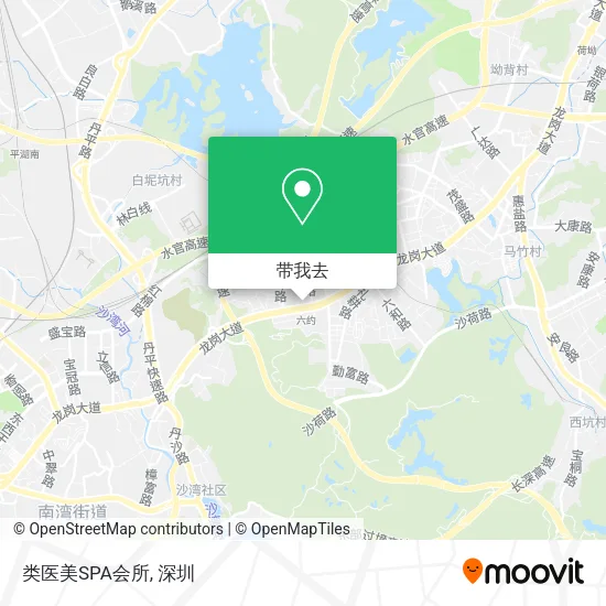 类医美SPA会所地图