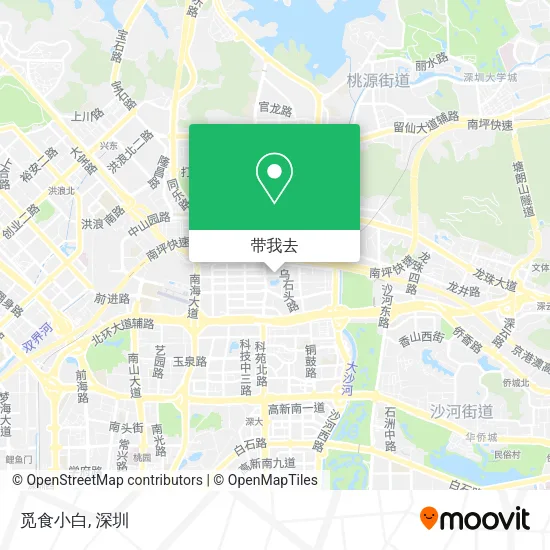 觅食小白地图