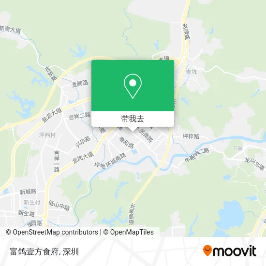 富鸽壹方食府地图