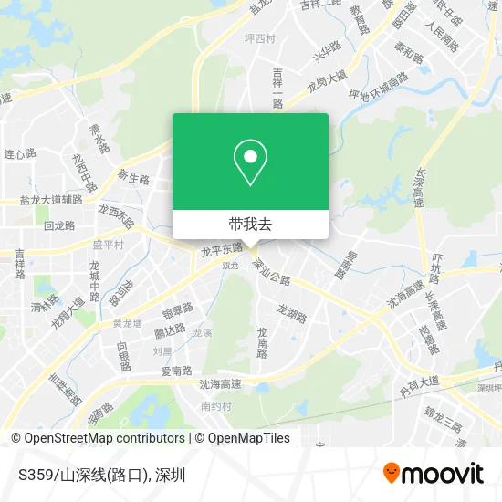 S359/山深线(路口)地图