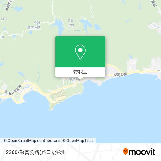 S360/深葵公路(路口)地图