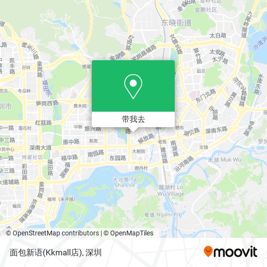 面包新语(Kkmall店)地图