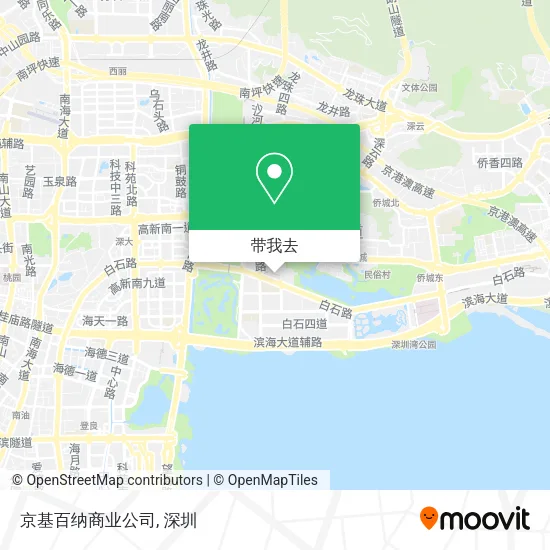 京基百纳商业公司地图