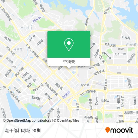 老干部门球场地图