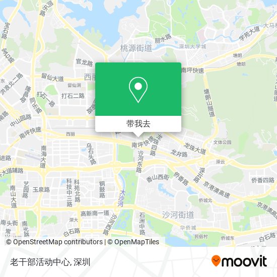 老干部活动中心地图