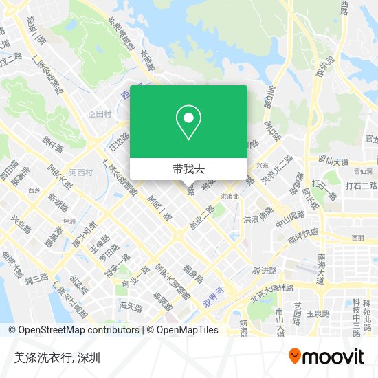 美涤洗衣行地图