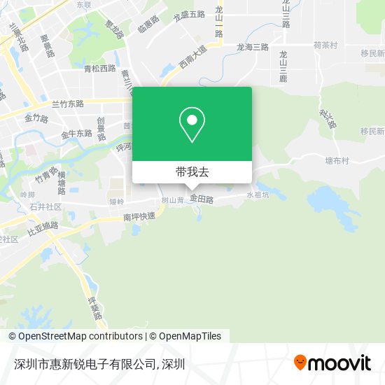 深圳市惠新锐电子有限公司地图