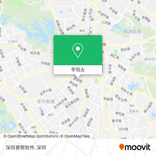 深圳赛斯软件地图