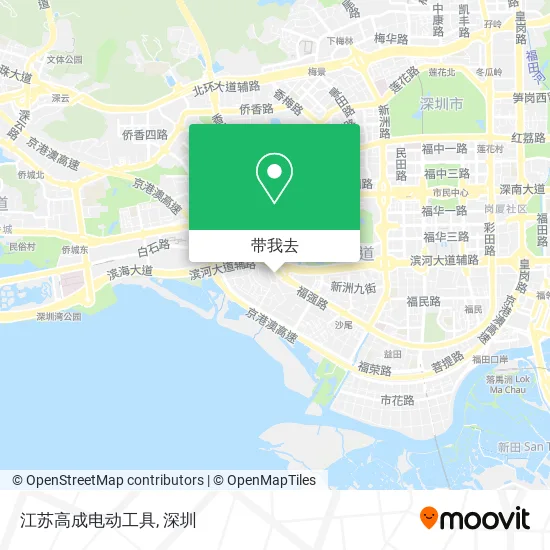 江苏高成电动工具地图