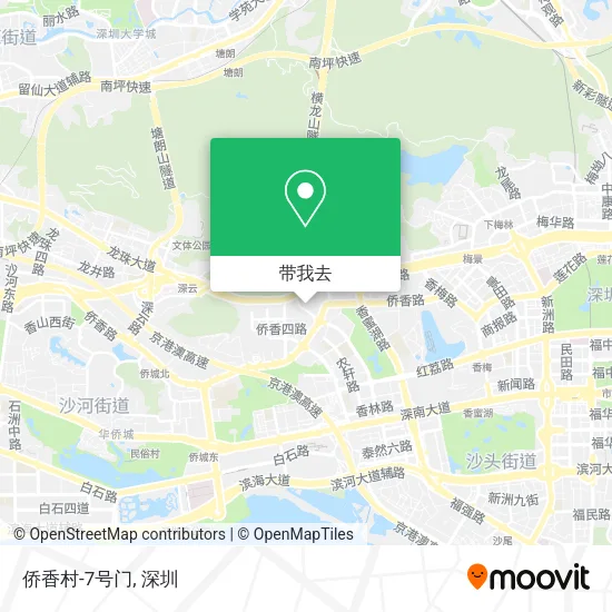 侨香村-7号门地图