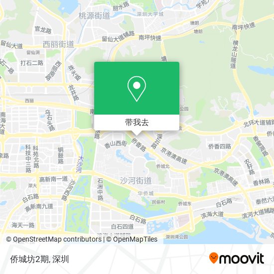 侨城坊2期地图