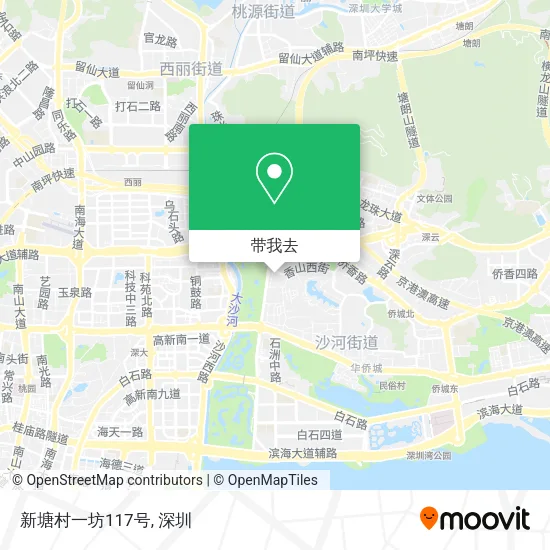 新塘村一坊117号地图