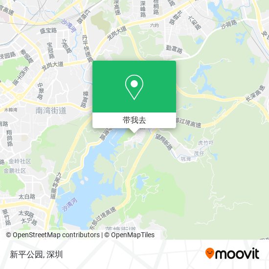 新平公园地图
