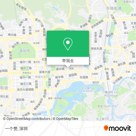 一个赞地图