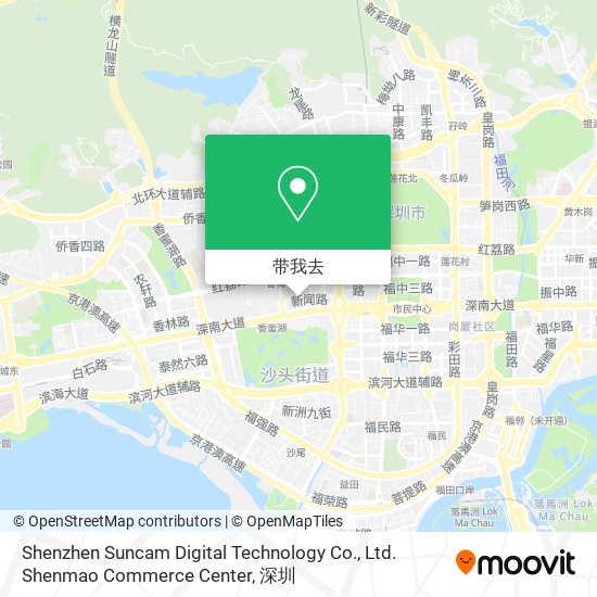 Shenzhen Suncam Digital Technology Co., Ltd. Shenmao Commerce Center地图