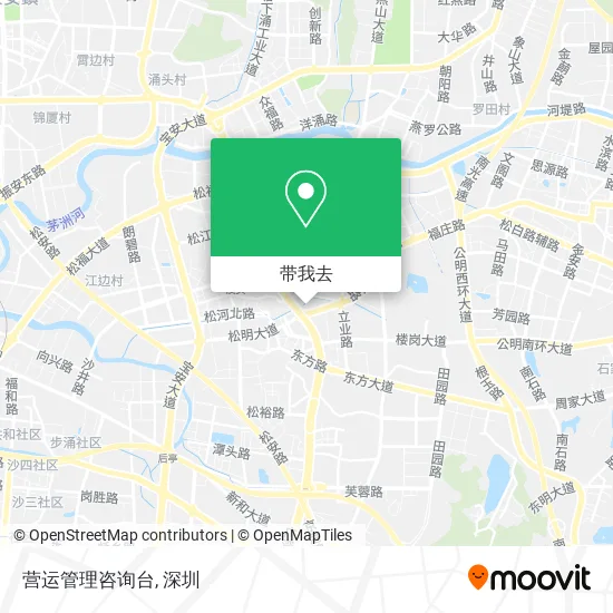 营运管理咨询台地图