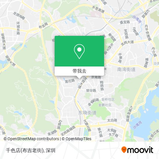 千色店(布吉老街)地图
