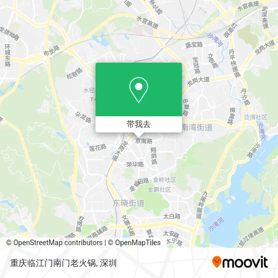重庆临江门南门老火锅地图