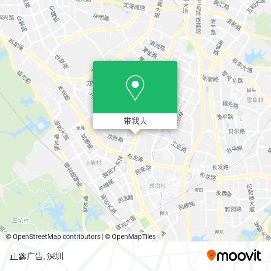 正鑫广告地图