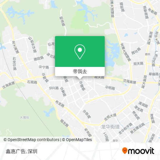 鑫惠广告地图